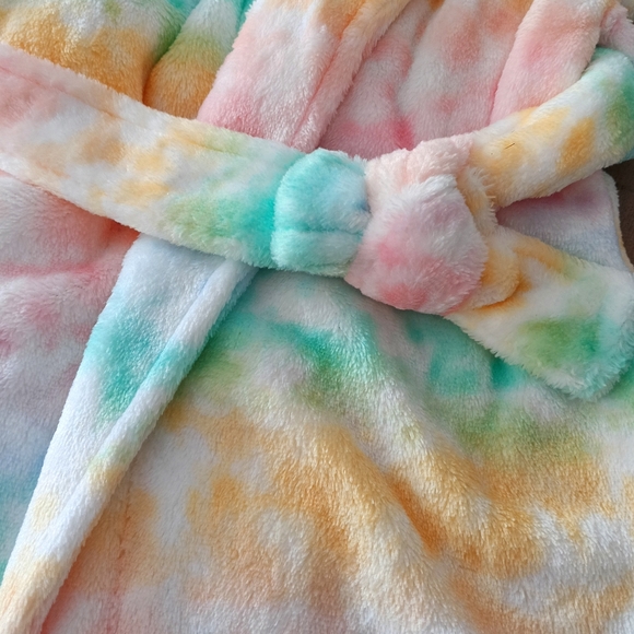 NWT 2T Dots And Dreams Bathrobe - Picture 3 of 4